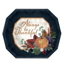 Fall Thanksgiving 9" Plates